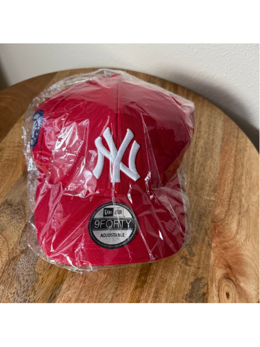 Men's New Era Red New York Yankees Adjustable Baseball Cap One Size - Picture 3 of 13
